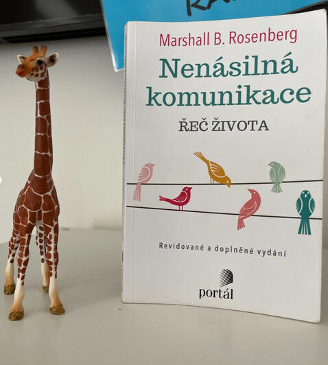 Žirafa a kniha Žirafa a kniha